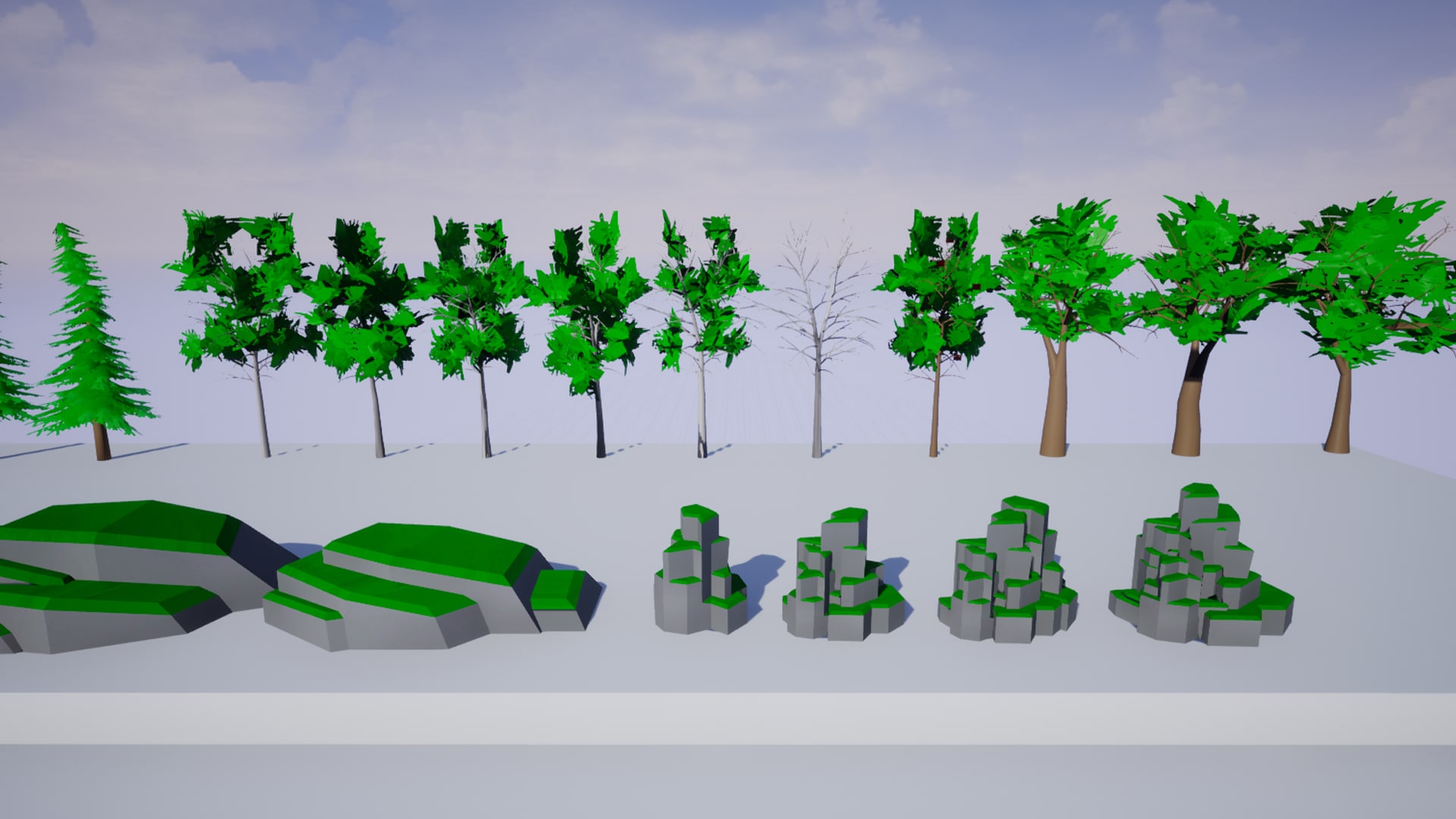 Stylized Foliage Asset Pack in Props - UE Marketplace