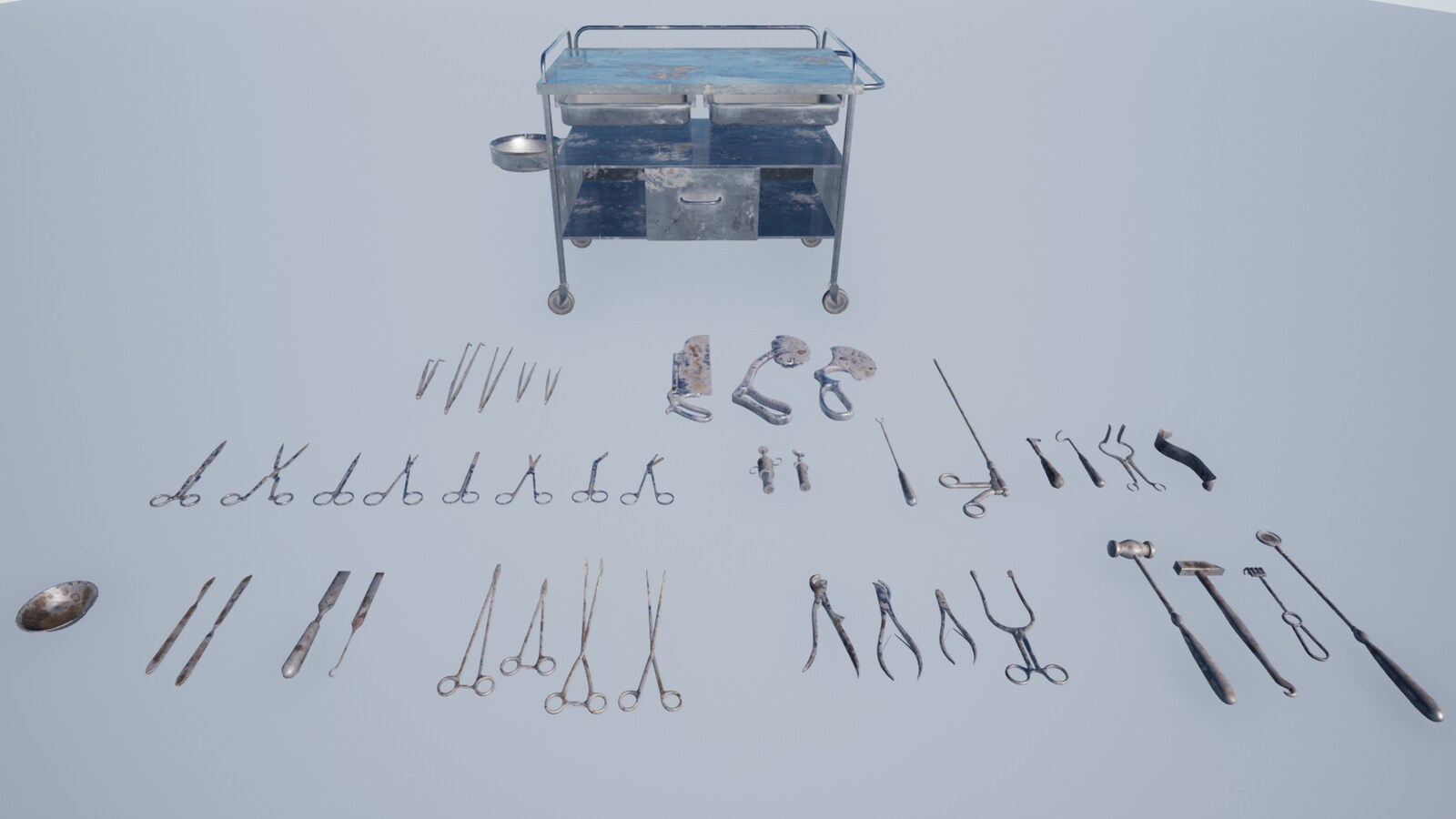 Horror Autopsy Tool Kit in Props UE Marketplace