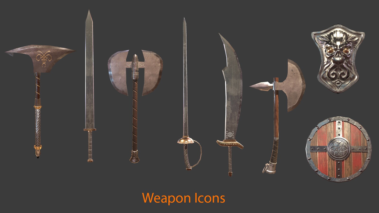 Fantasy Paladin Weapons in Weapons UE Marketplace