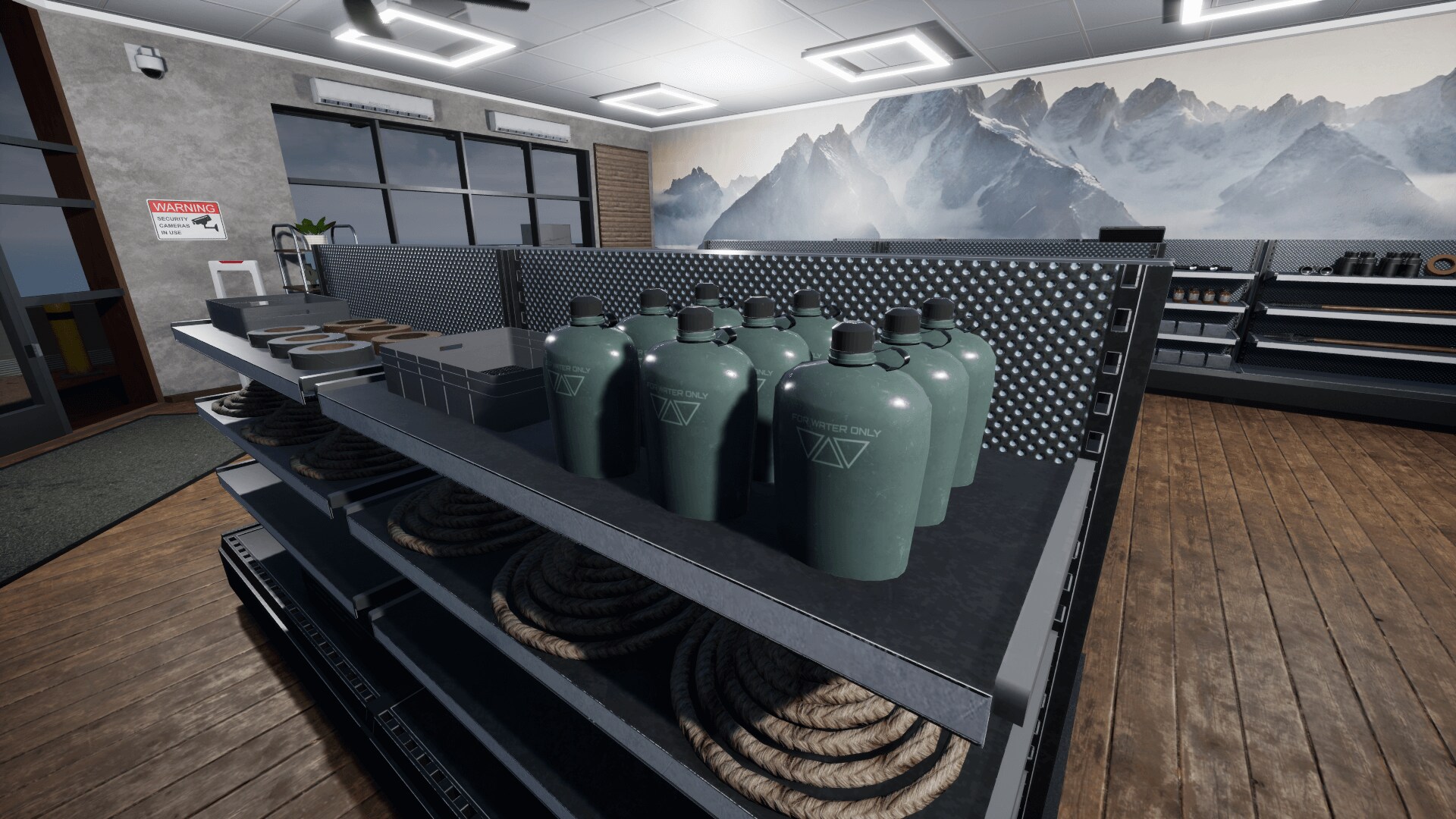 Outdoor survival store in Props UE Marketplace