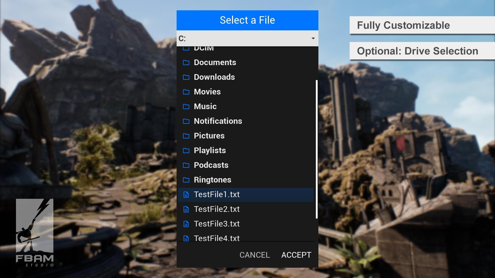 File Picker UI Dialog in Code Plugins - UE Marketplace
