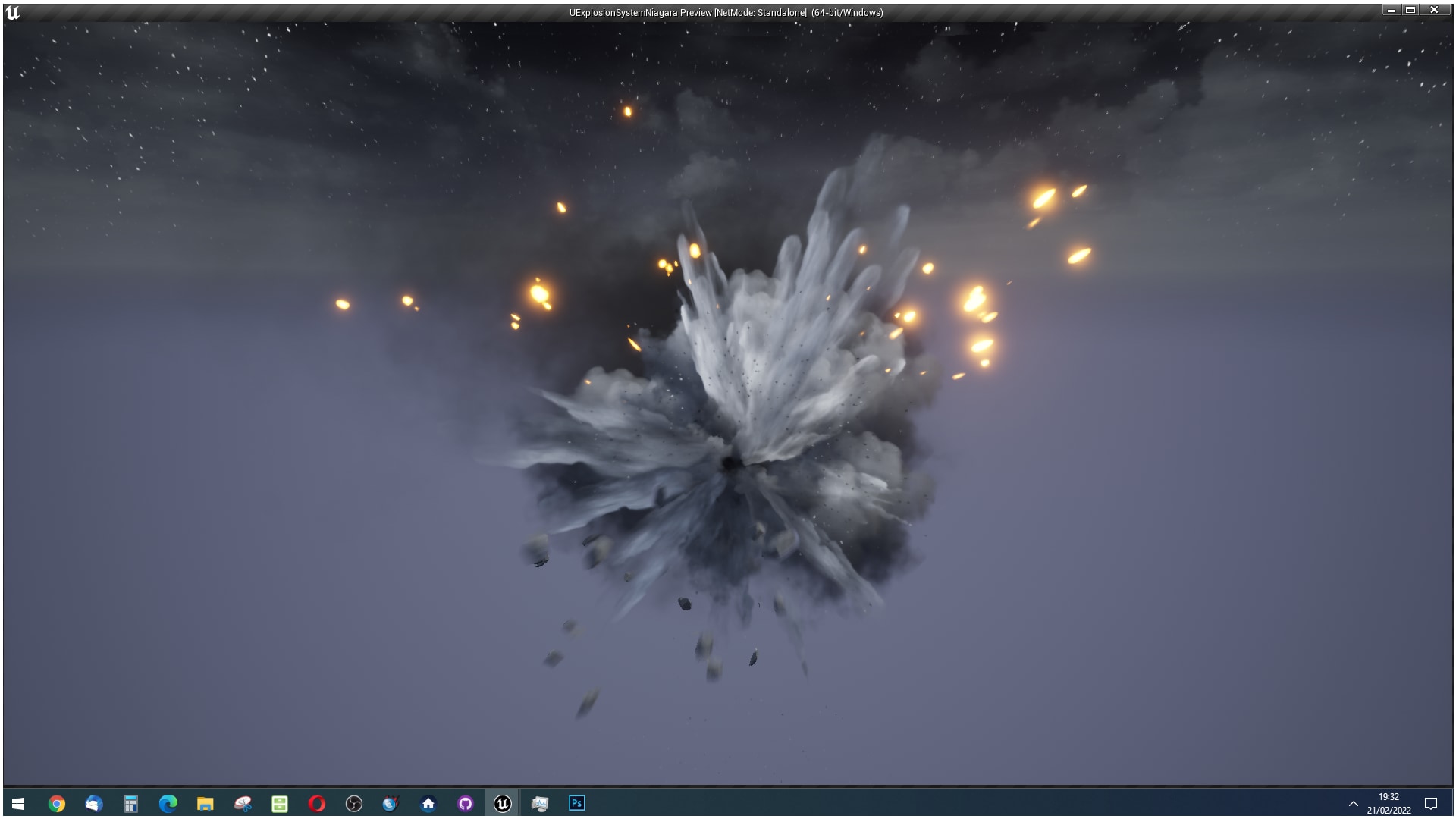 Ultimate Explosion System Niagara (Uesn)：エフェクト - UE