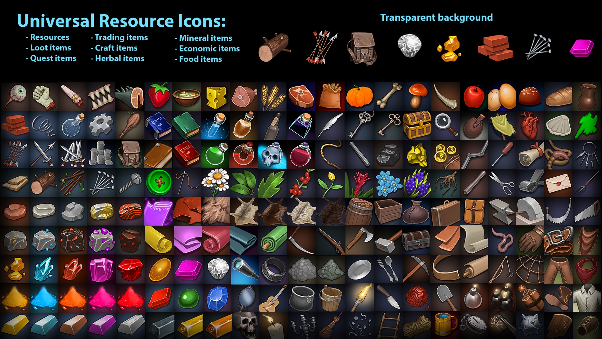 Crystal Balls - Icons in 2D Assets - UE Marketplace