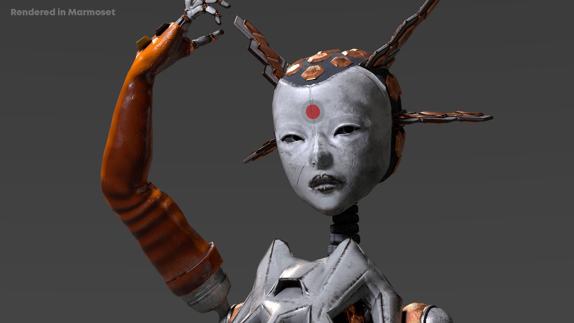 在角色创建的Future Droid Pack #1 - 虚幻引擎商城