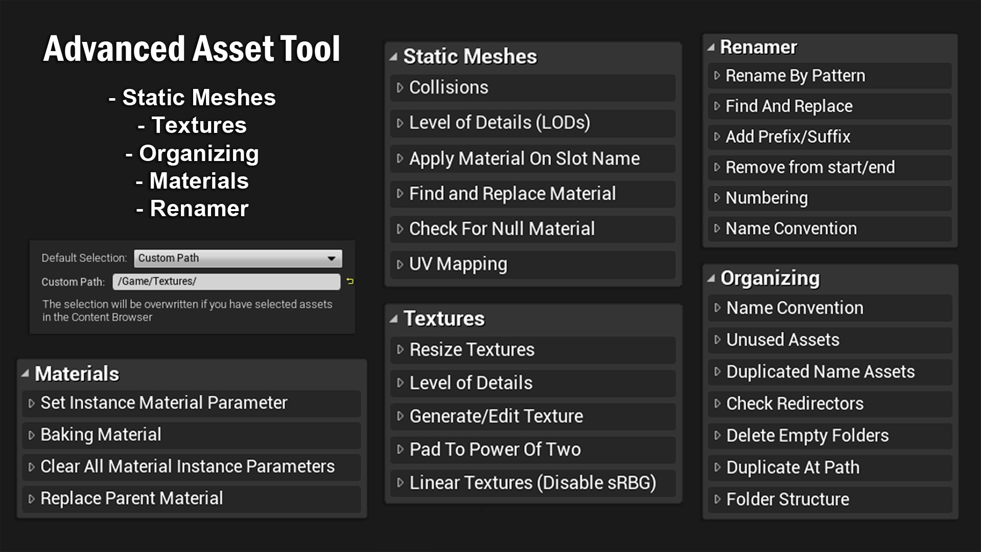 advanced-assets-tool-in-blueprints-ue-marketplace