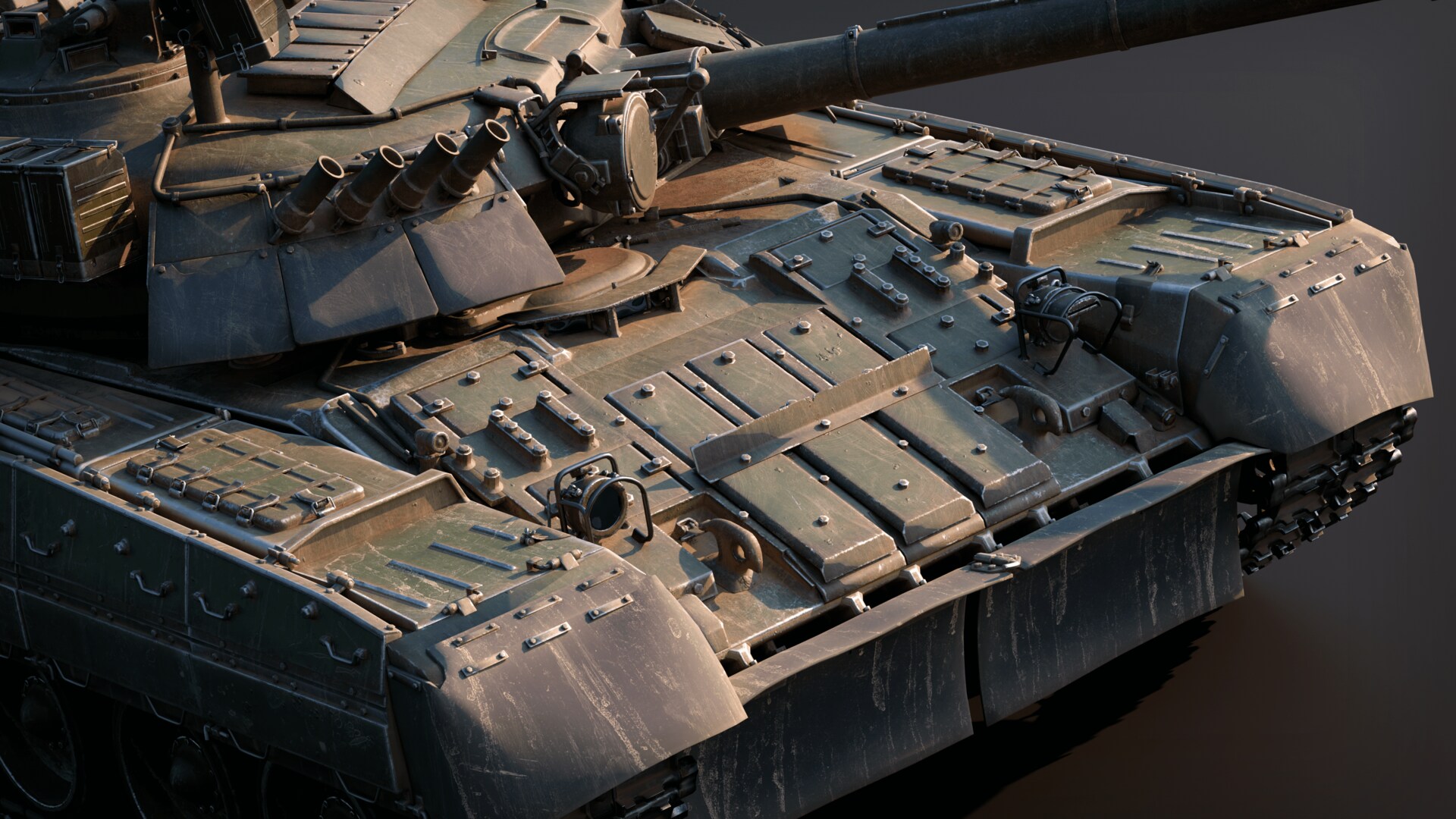 T80U Main Battle Tank v2 in Props UE Marketplace