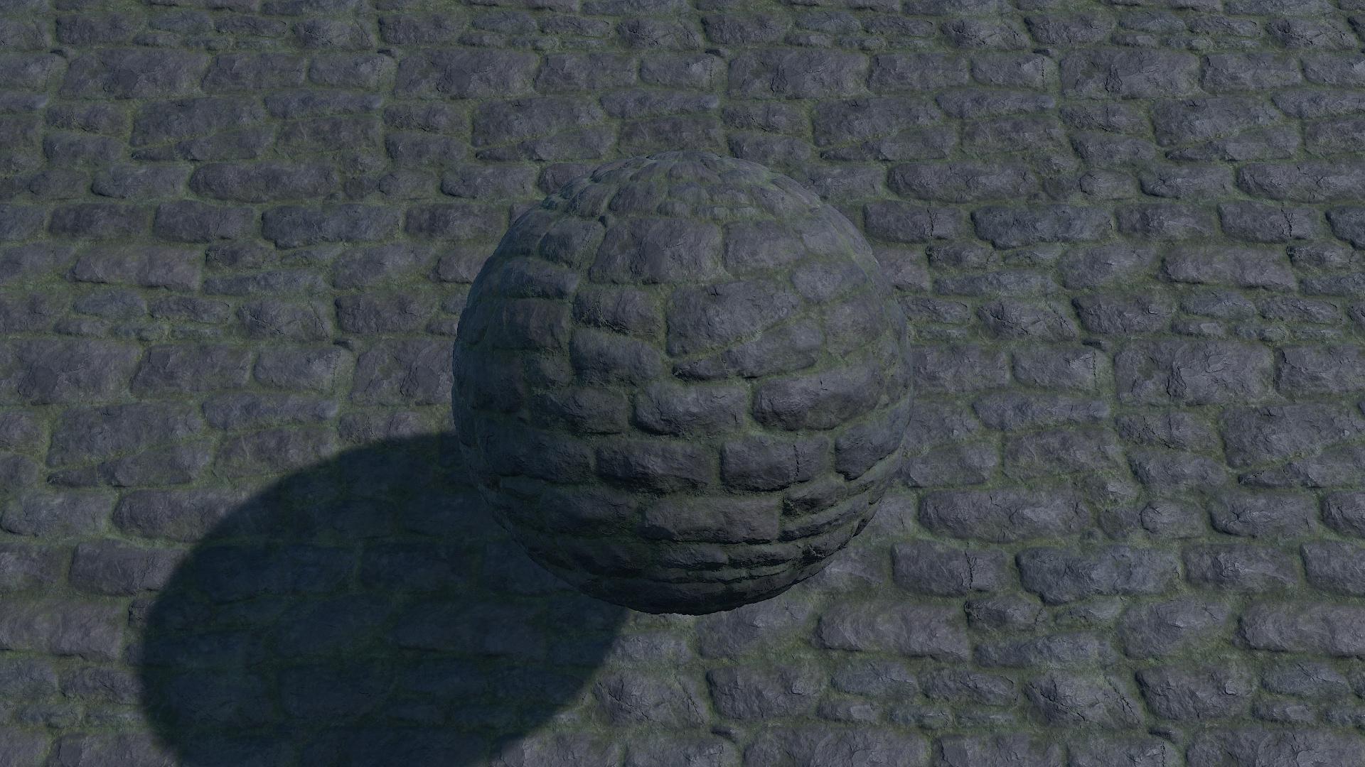 在材质创建的Stone Wall PBR Materials Vol 14.1 - 虚幻引擎商城