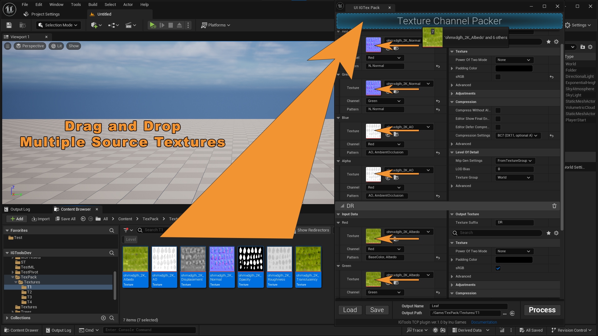 Texture Channel Packer in Code Plugins UE Marketplace