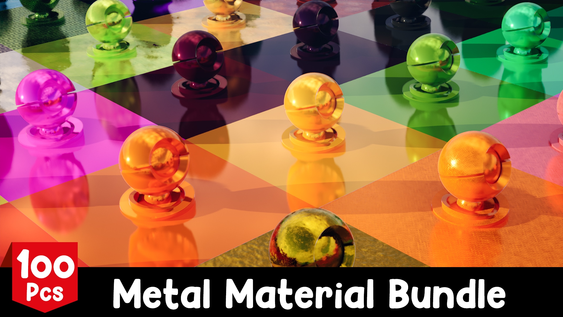 100 Realistic High Quality Metal Materials BUNDLE In Materials UE 100-realistic-high-quality-metal-materials-bundle-in-materials-ue