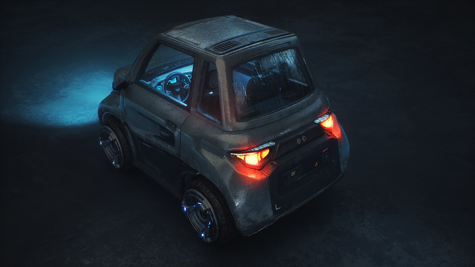 Cyberpunk Vehicles Pack in Props UE Marketplace