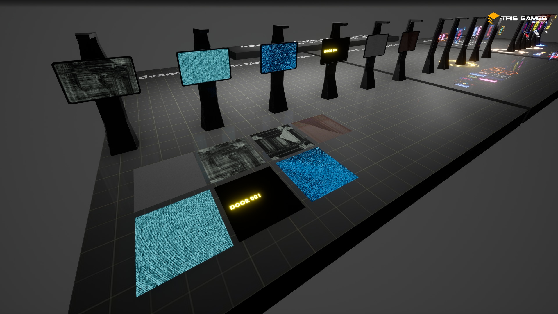 4 IN 1 Advanced Screen Material Bundle + Interactive Materials / AI SOURCES