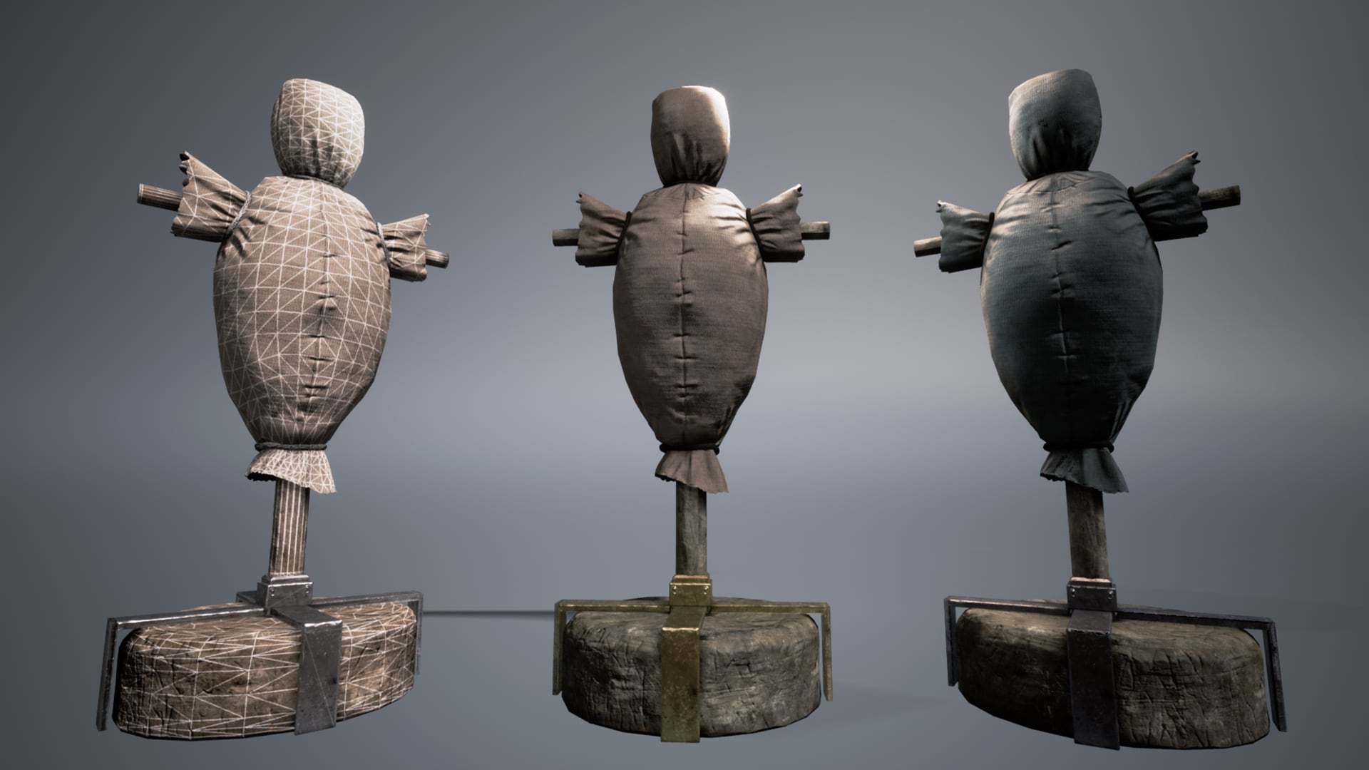 Training Dummies in Props UE Marketplace