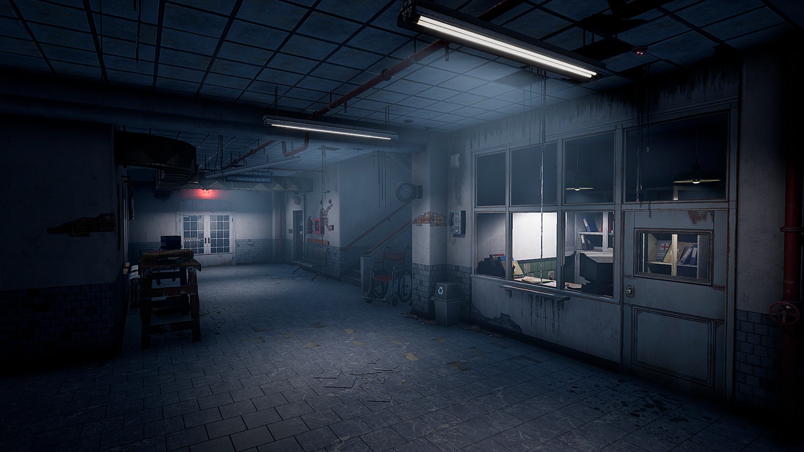 Abandoned Psychiatric Hospital in Environments UE Marketplace