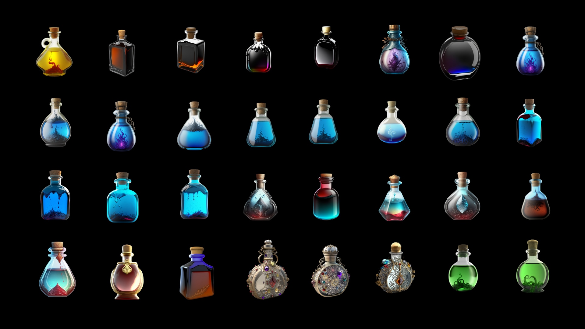 Potions - Icons in 2D Assets - UE Marketplace