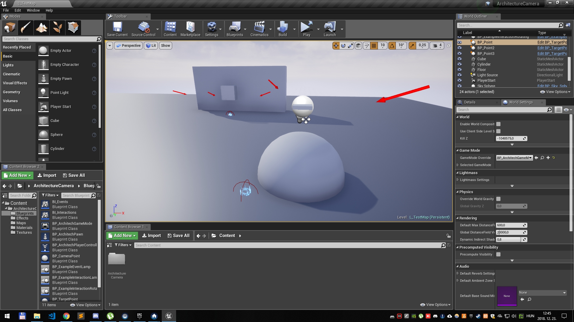 Architectural Camera System in Blueprints UE Marketplace
