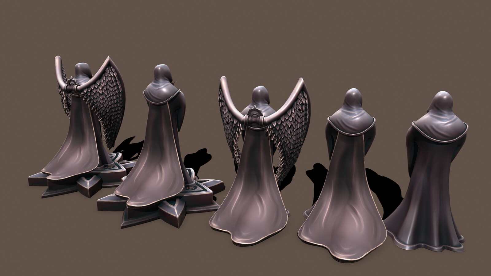 Dark Statues in Props UE Marketplace