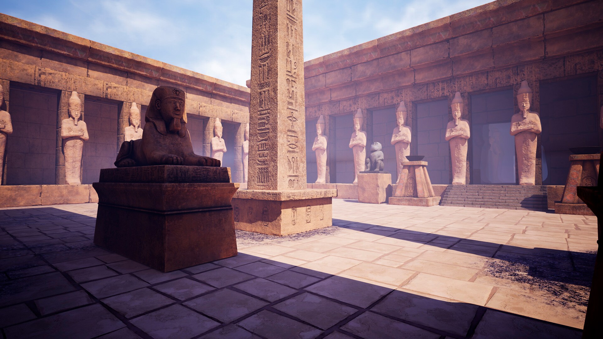 Modular Egyptian Temple