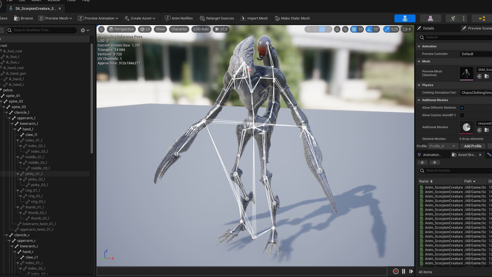 Scorpion Creature in Characters - UE Marketplace