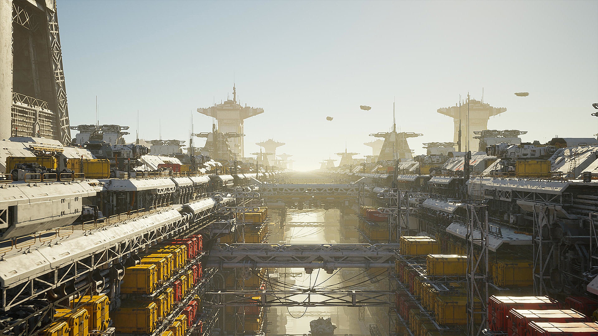 Available environment. Sci Fi порт. Sci Fi Port. Грузовой Sci Fi порт. Port environment Safety.