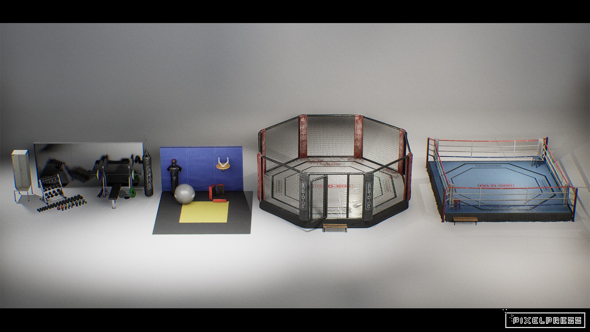 MMA/Boxing Gym Pack Vol.1