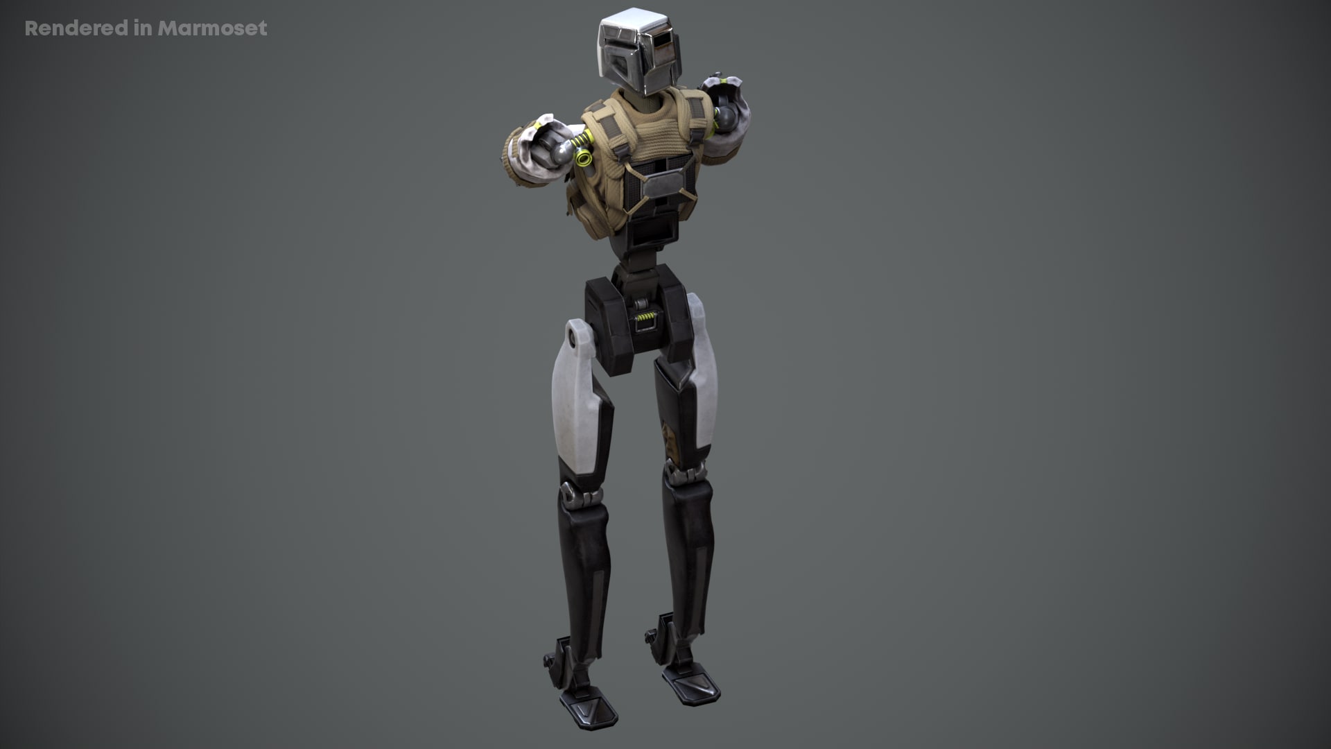 在角色创建的Future Droid Pack #1 - 虚幻引擎商城