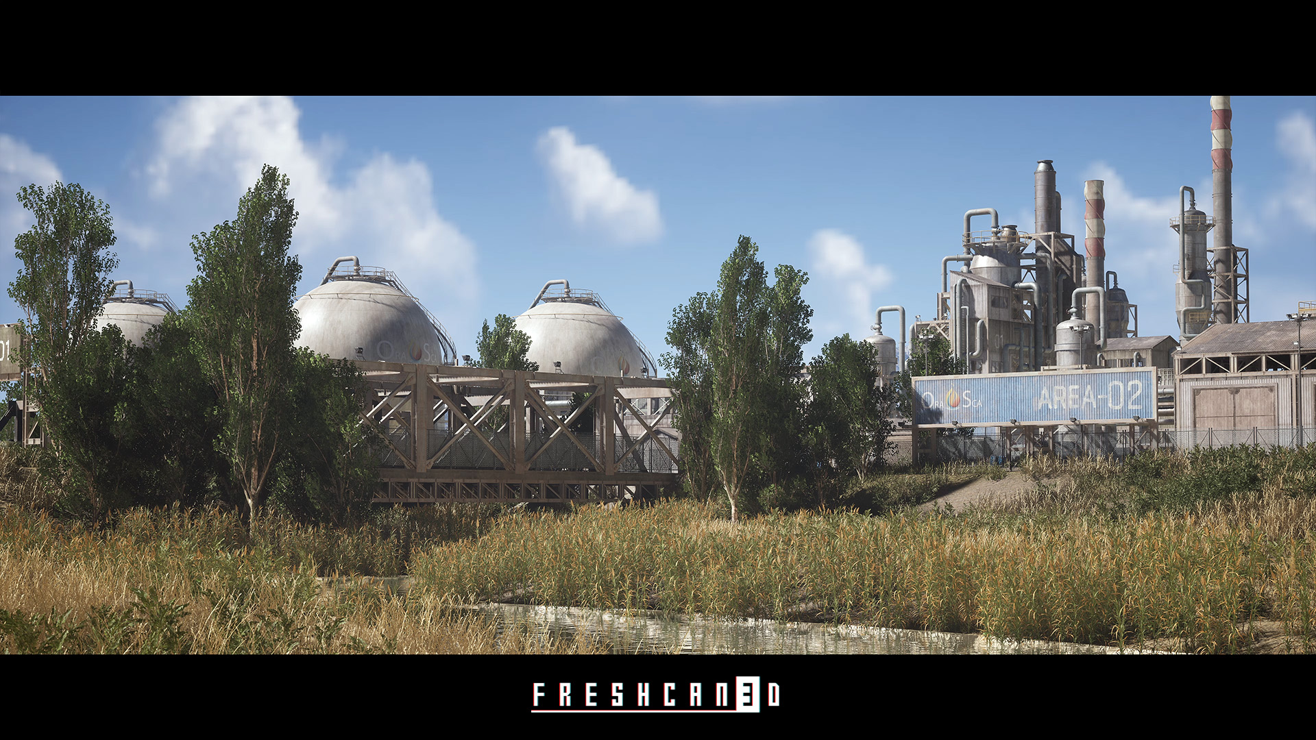 Chemical Plant & Refinery Environment (Modular Factory Environment)