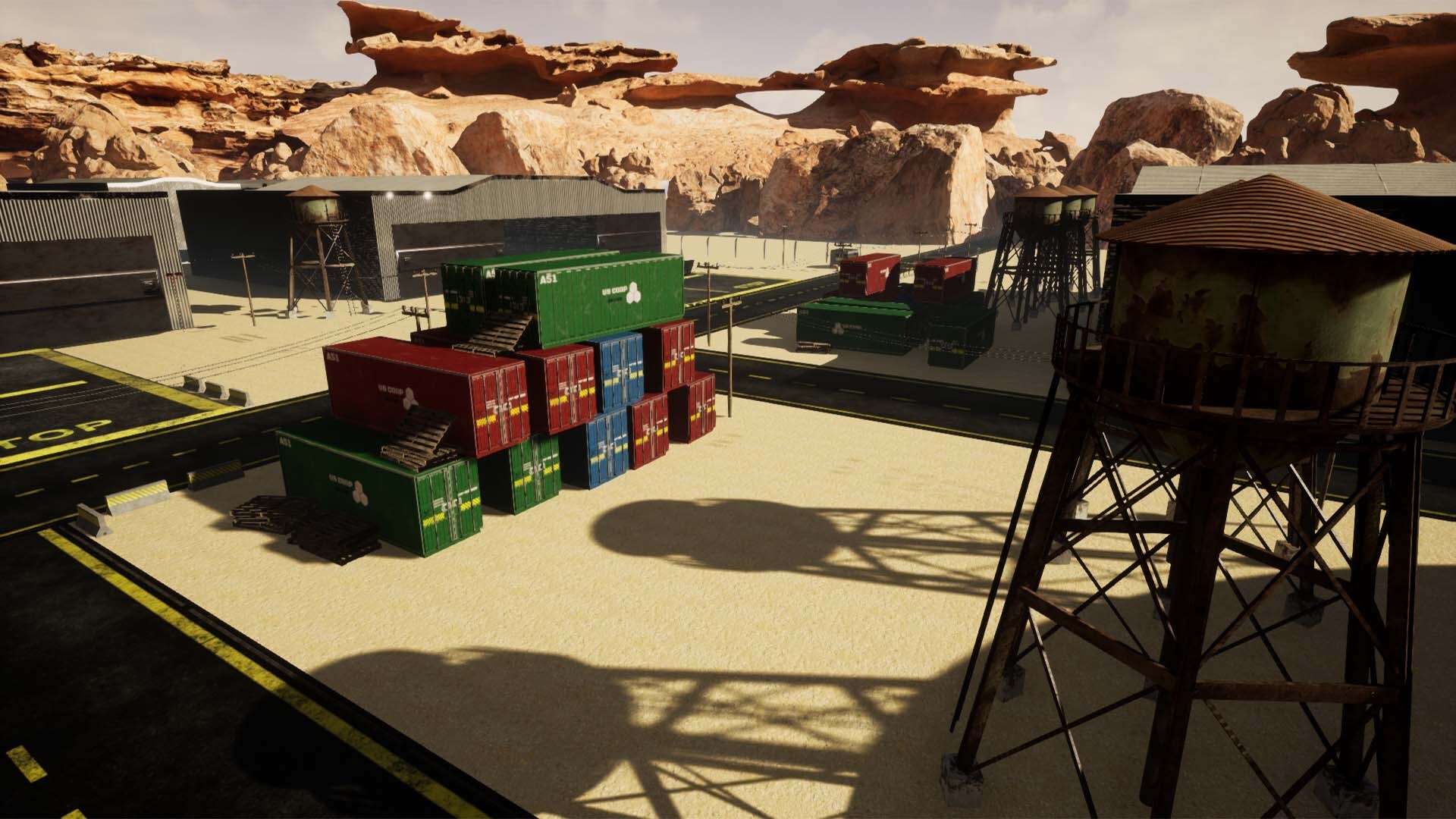 Area 51 in Props UE Marketplace