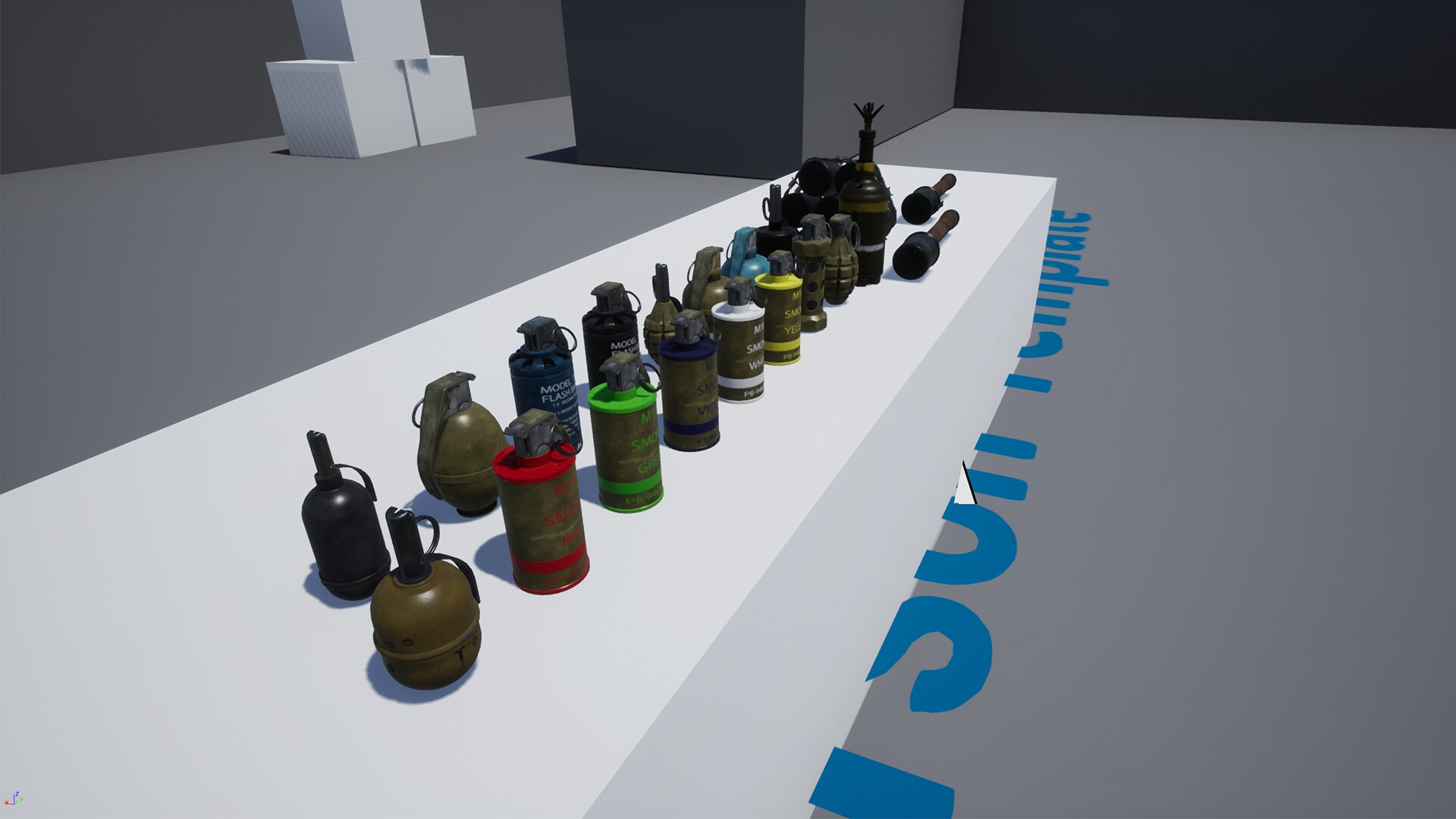 Pbr Grenade pack in Props - UE Marketplace