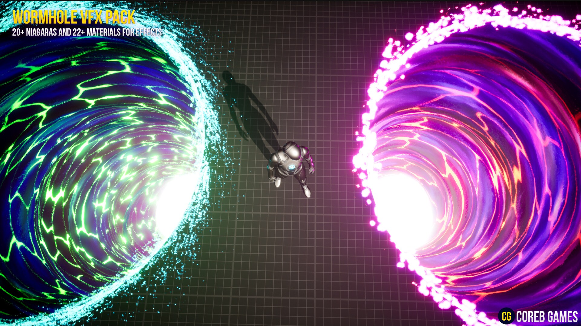 Wormhole VFX Pack in Visual Effects UE Marketplace
