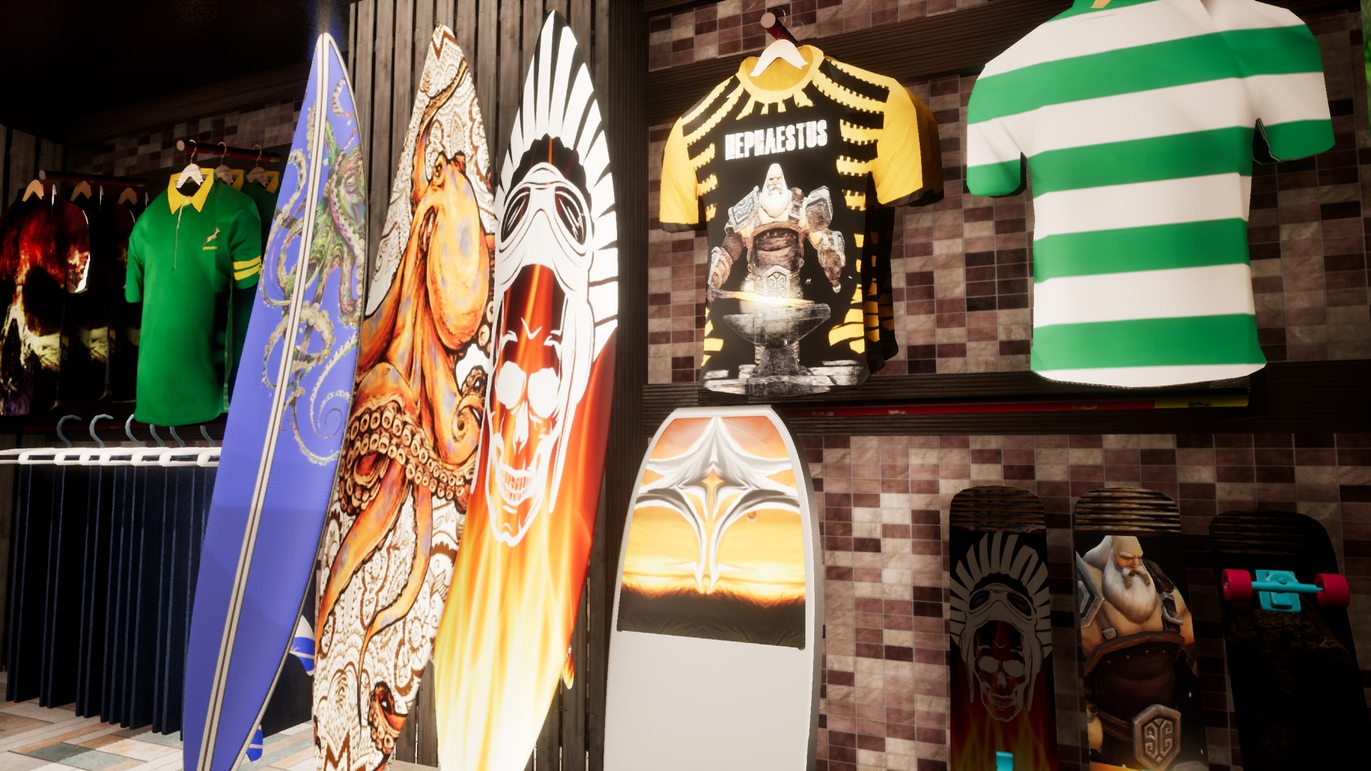 Clothing and Sports Fashion Store in Environments UE Marketplace