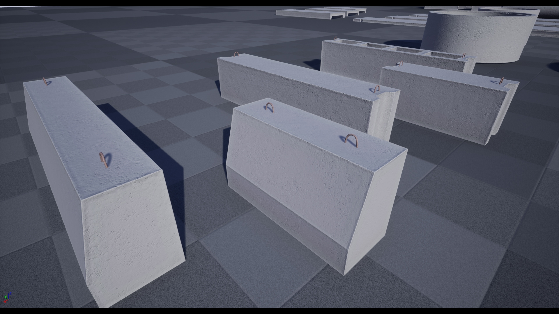 Props Concreate Concrete props pack vol. 1, 카테고리 소품 - UE 마켓플레이스