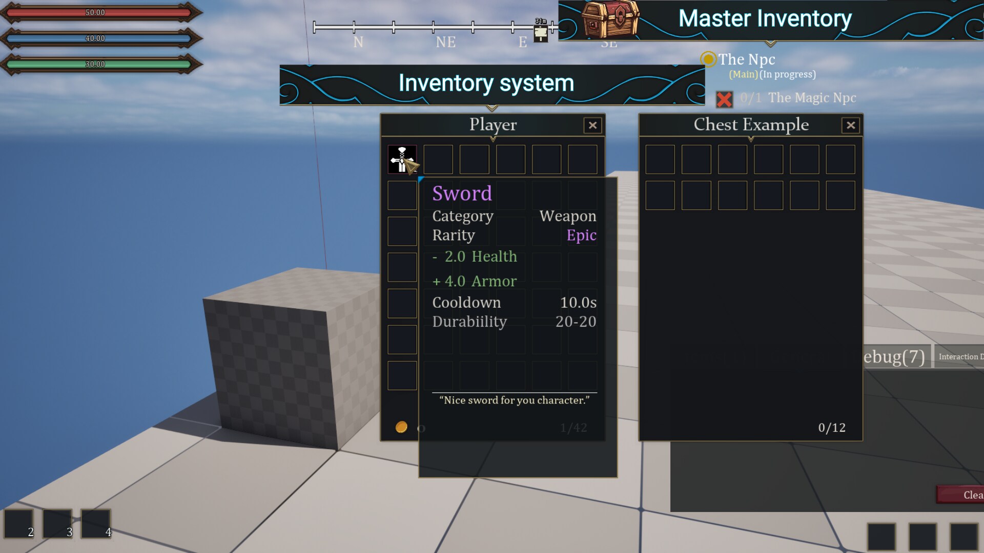 Master Inventory in Blueprints - UE Marketplace