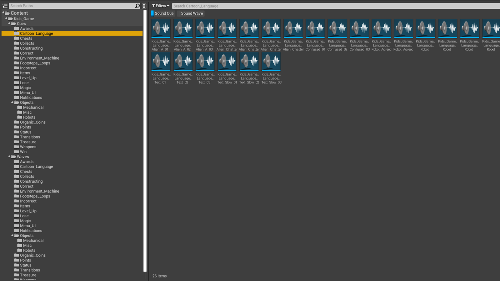 Kids Game Sound Effects in Sound Effects UE Marketplace