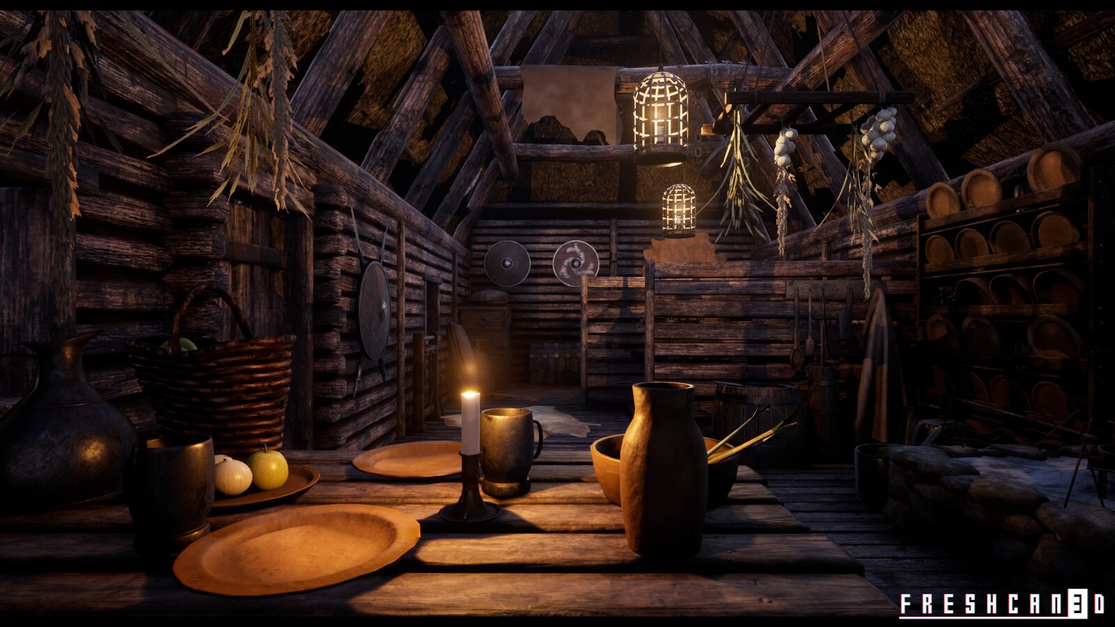 Medieval Village Megapack with Interiors in Environments - UE Marketplace