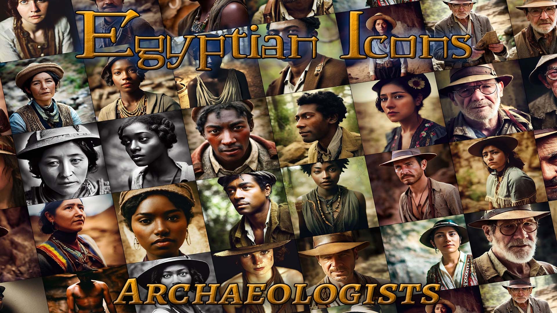 Egyptian Icons – Archaeologists – Fantasy RPG Historical