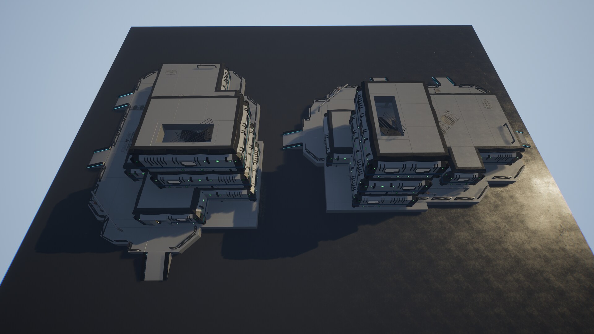 Modular SciFi Building Pack 3：プロップ・小物 - UE マーケットプレイス