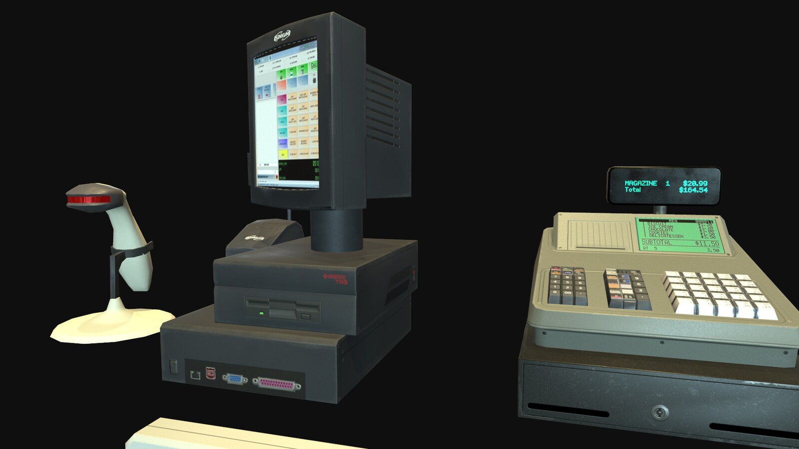 Cash Registers in Props UE Marketplace