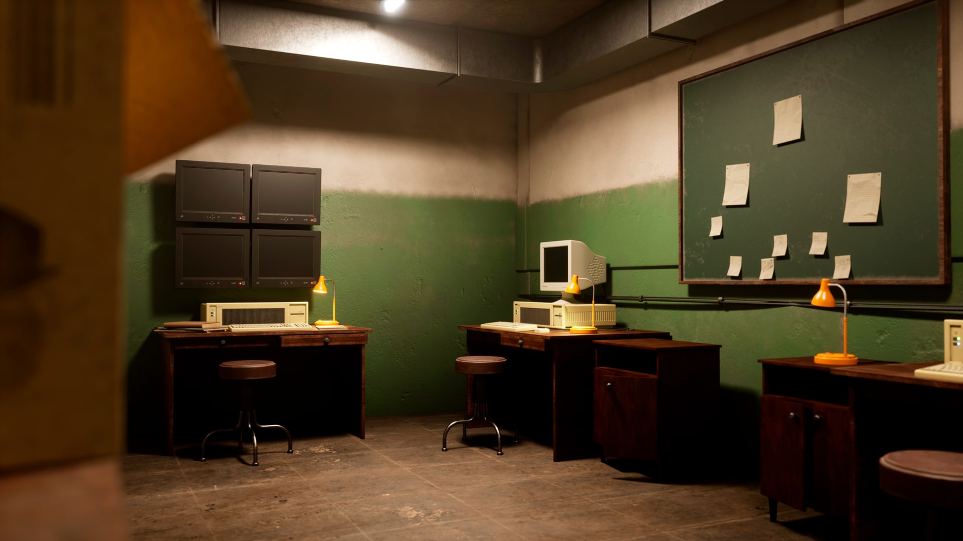 Modular Military Office Environment in Environments UE Marketplace