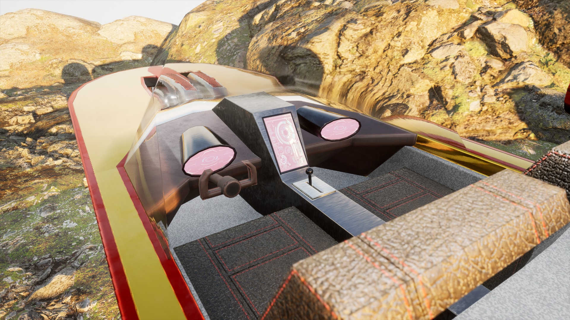 Sci-Fi Hover Car With Controller, 카테고리 블루프린트 - UE 마켓플레이스