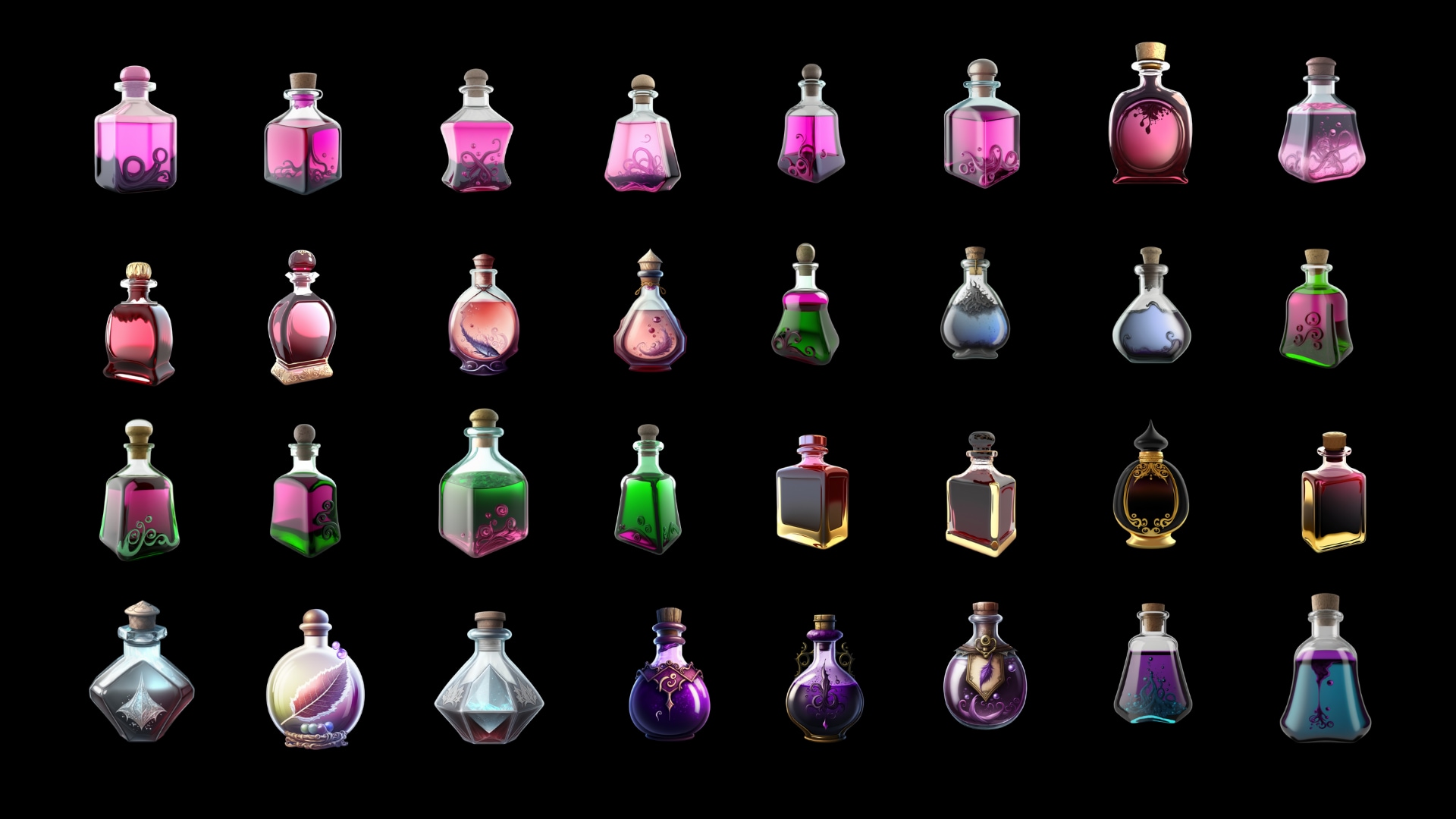 Potions - Icons in 2D Assets - UE Marketplace