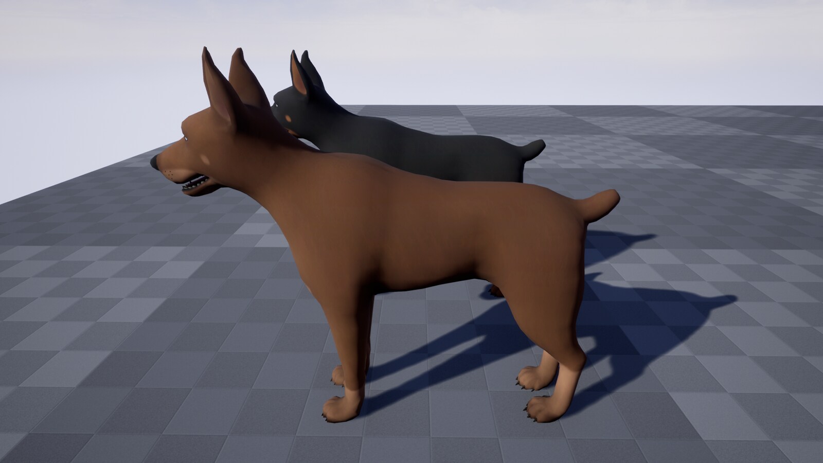 Doberman キャラクター Ue マーケットプレイス