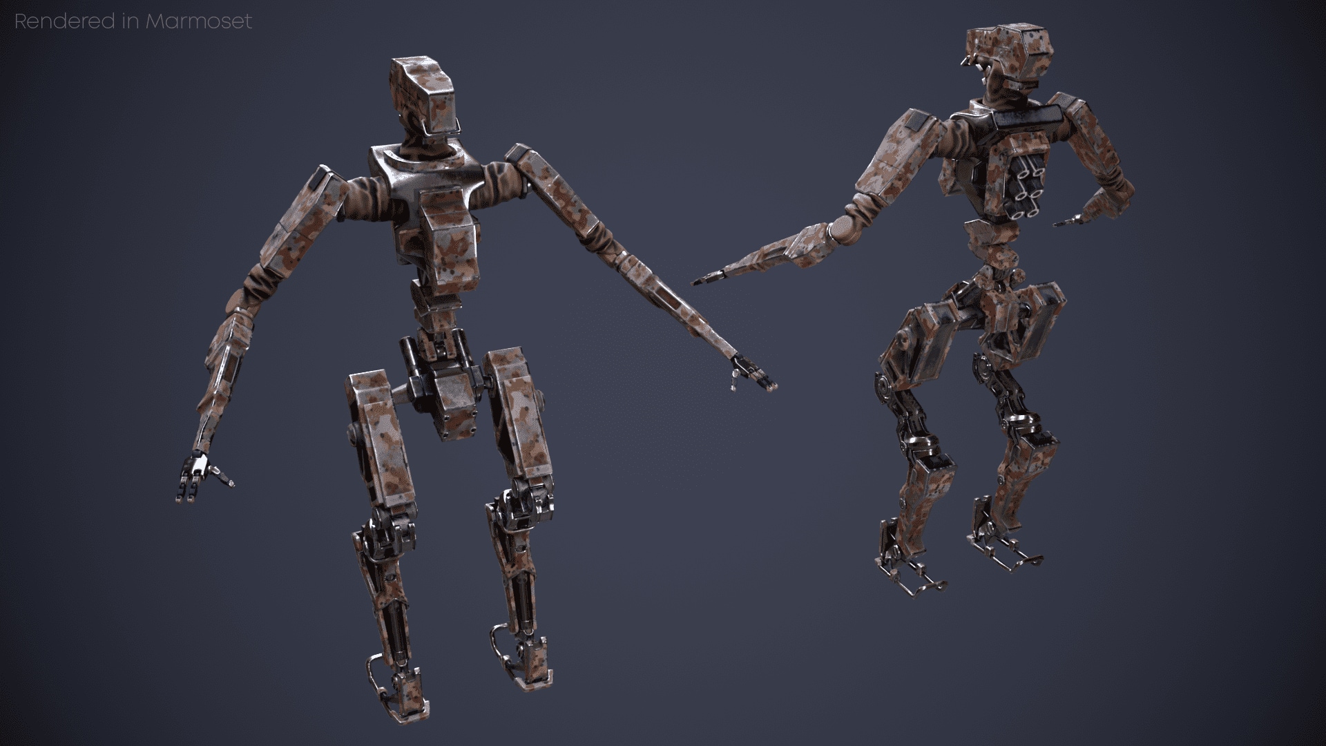 Military Droid "SHTR" in Characters UE Marketplace