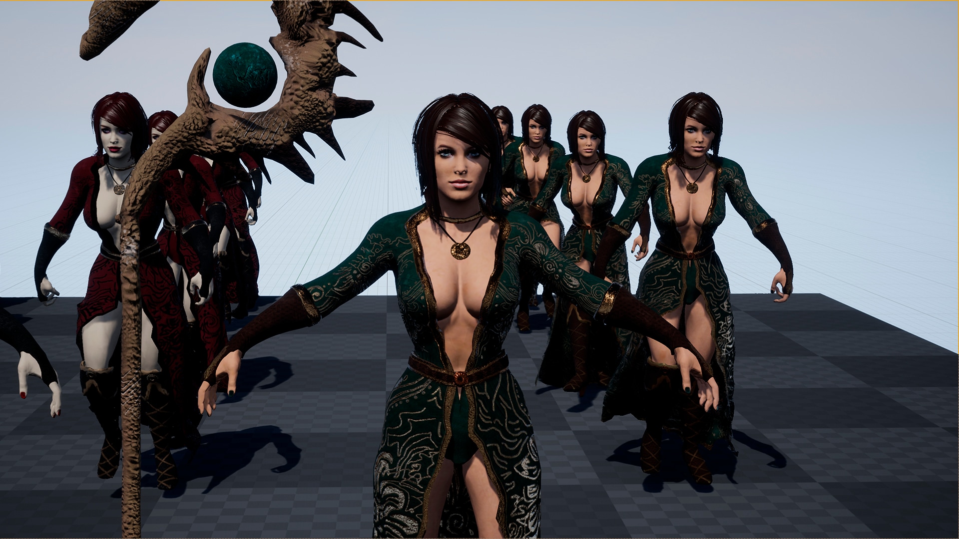 Wizard Girl, 카테고리 캐릭터 - UE 마켓플레이스