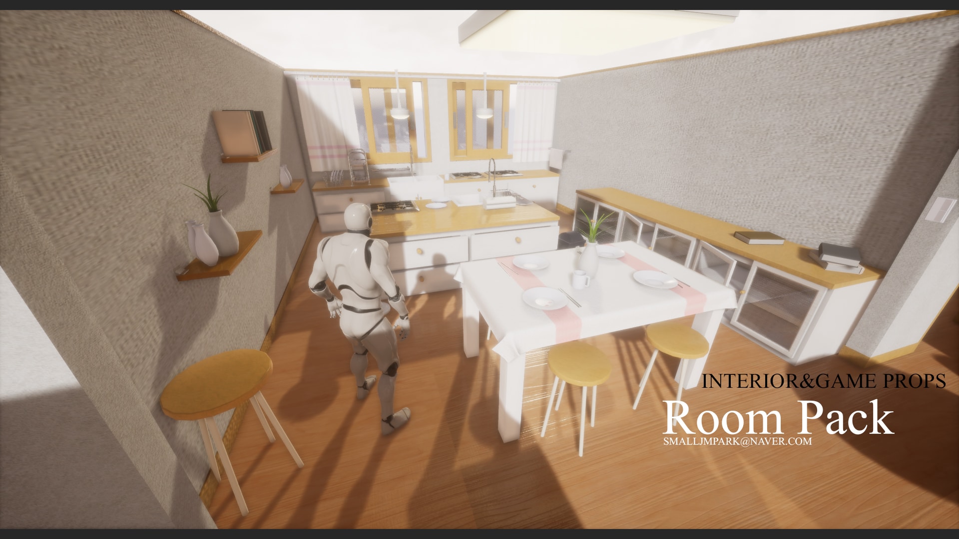 Interior & Game Room props v.01 in Props UE Marketplace