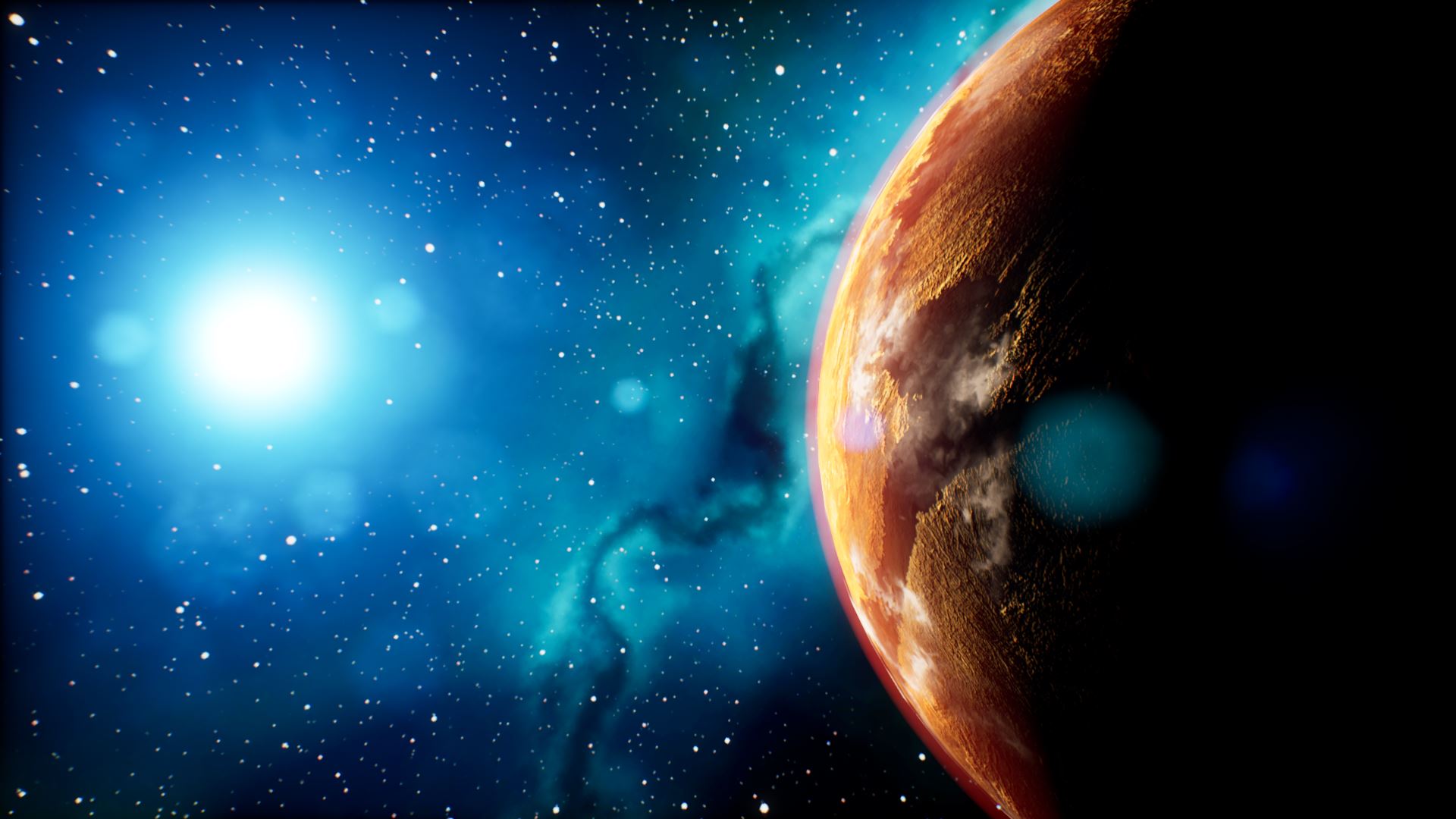 在环境中由silentforce创建的space essentials - 虚幻引擎4商城