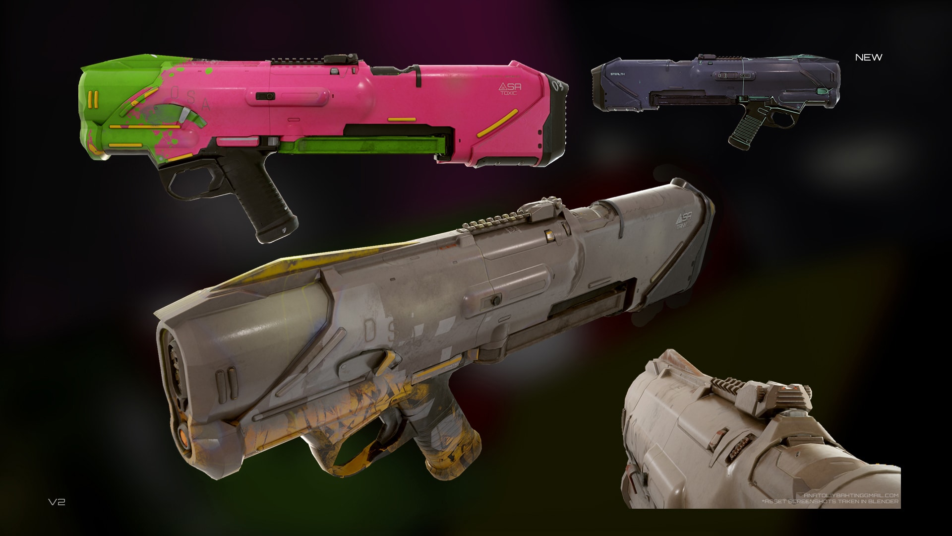 SMG moder/sci-fi