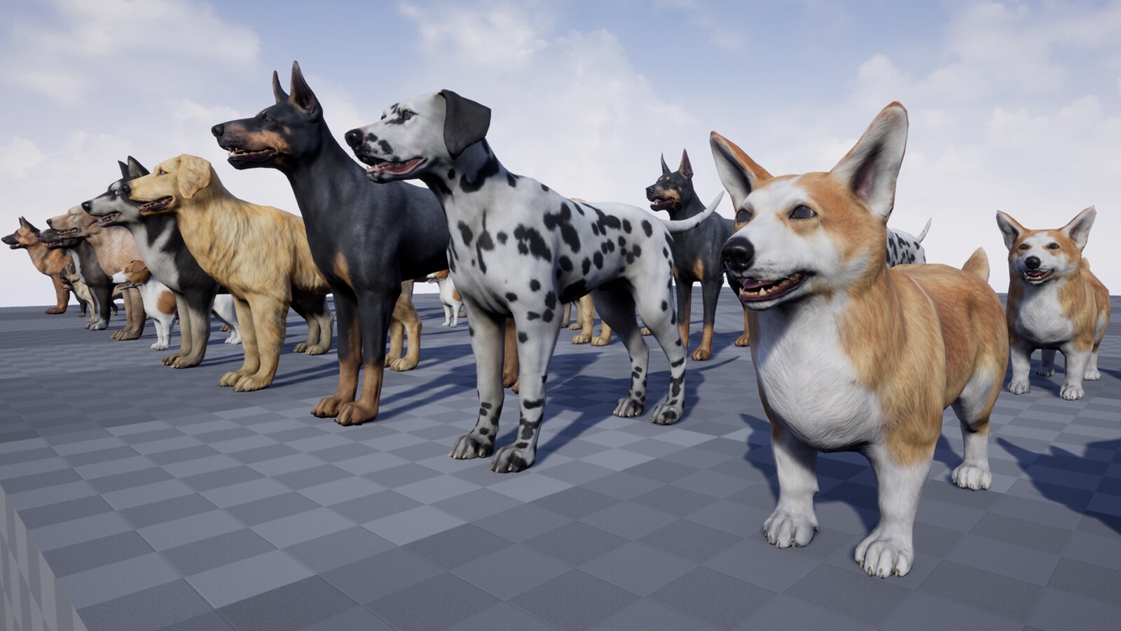 Dogs Big pack in Characters UE Marketplace