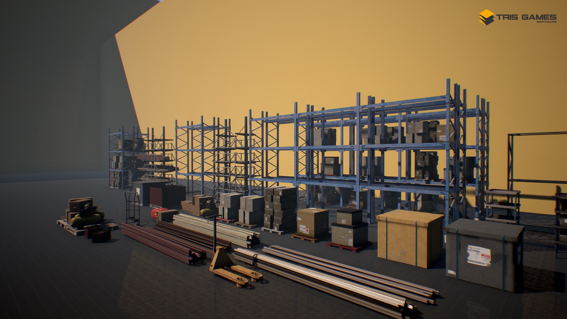 Industrial Props Package in Props UE Marketplace