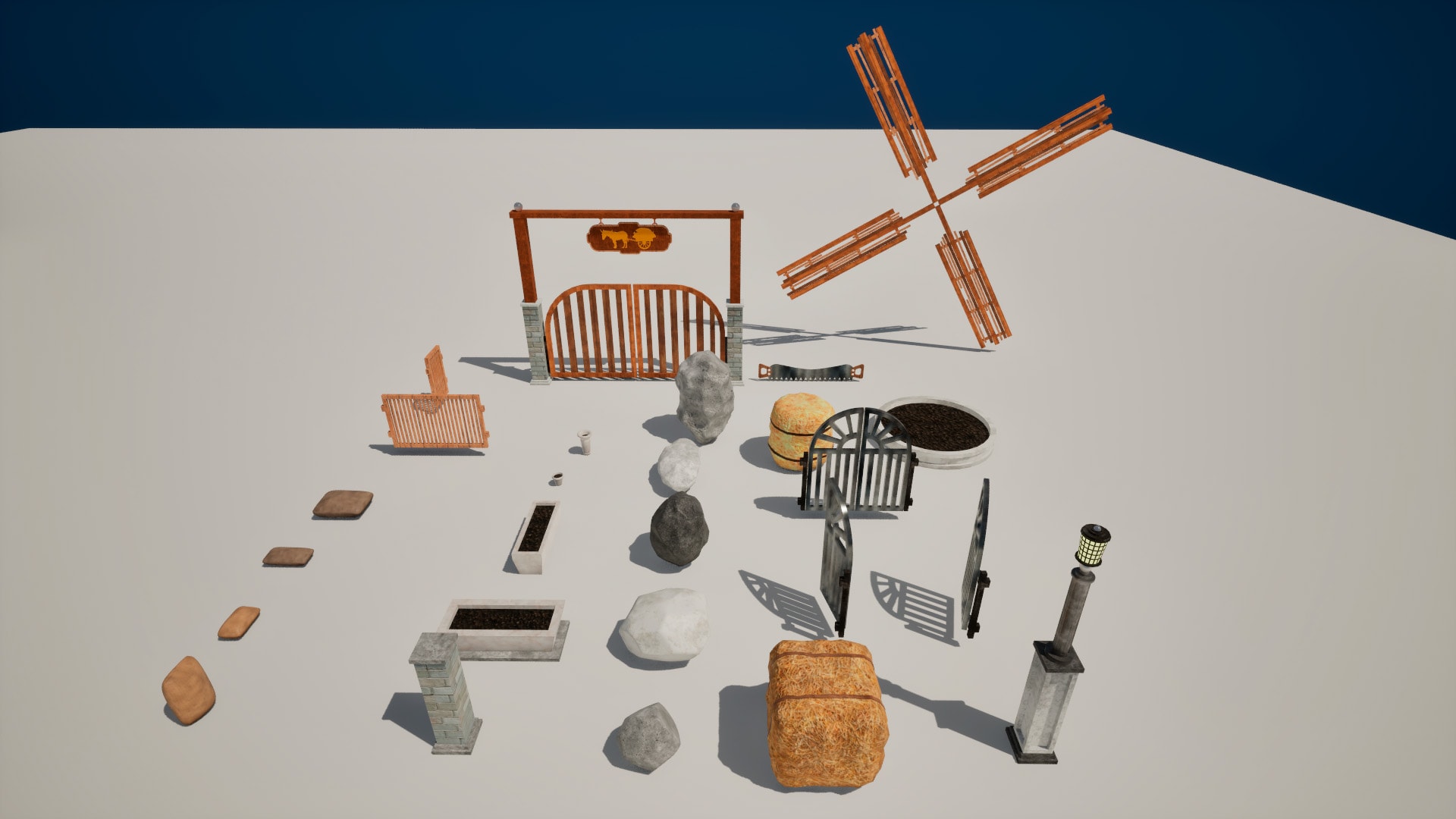 Game exterior asset pack vol. 2 in Props - UE Marketplace