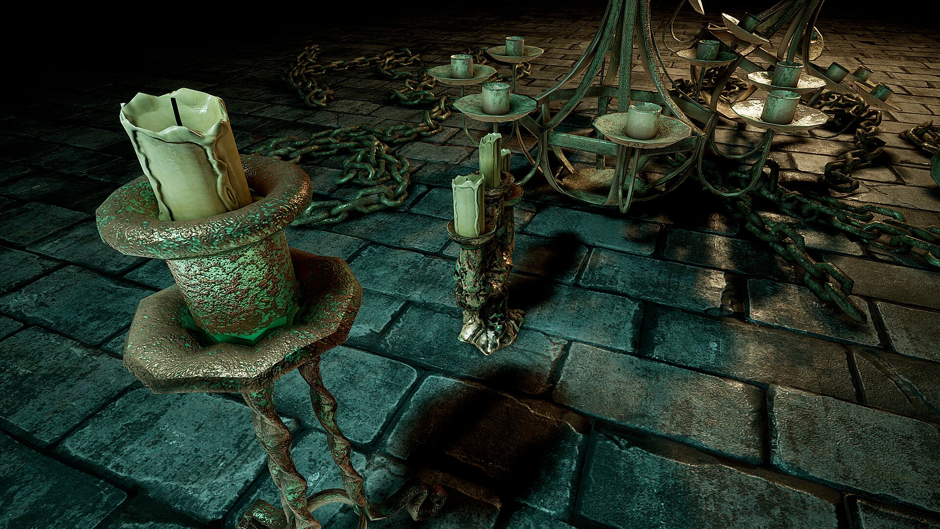 Candlestick Pack in Props UE Marketplace